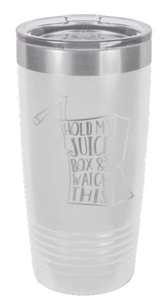 Hold My Juice Box  - 20oz Tumbler - Image 16