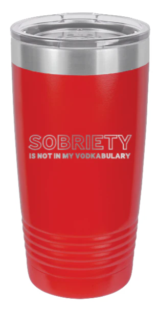 Sobriety - 20oz Tumbler - Image 14