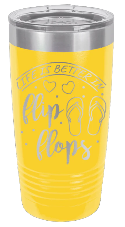 Life Is Better In Flip - 20oz Tumbler - Image 17
