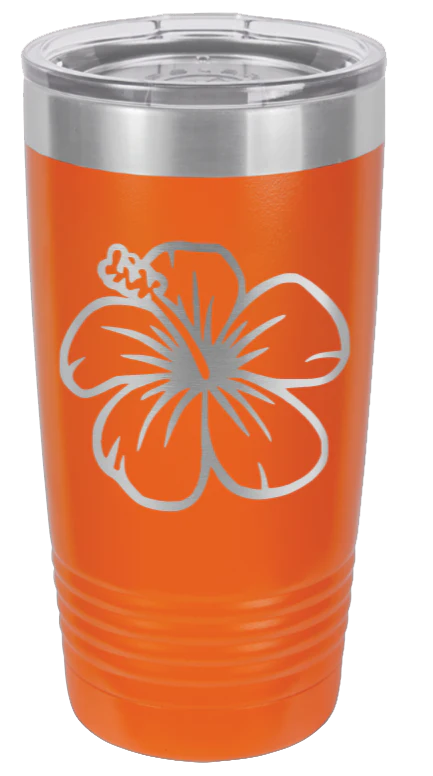 Hibiscus Flower - 20oz Tumbler - Image 11