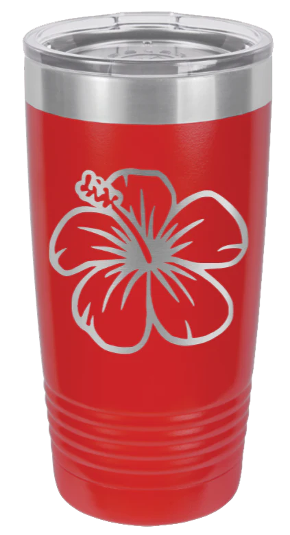 Hibiscus Flower - 20oz Tumbler - Image 14