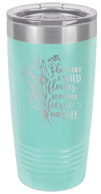 Like A Wild Flower - 20oz Tumbler - Image 15