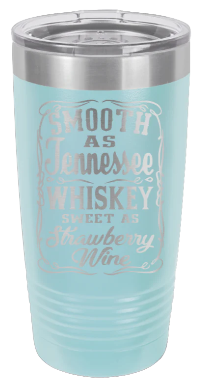 Tennessee Whiskey Strawberry Wine  - 20oz Tumbler - Image 6