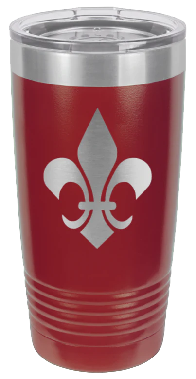 Fleur-de-lis  - 20oz Tumbler - Image 8