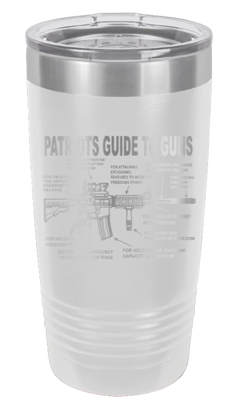 Patriots Guide To Guns  - 20oz Tumbler - Image 16