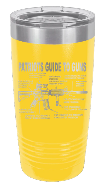 Patriots Guide To Guns  - 20oz Tumbler - Image 17