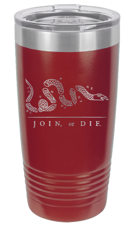 Join or Die  - 20oz Tumbler - Image 8
