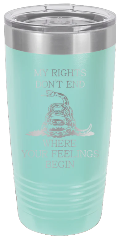 My Rights Don’t End - 20oz Tumbler - Image 15