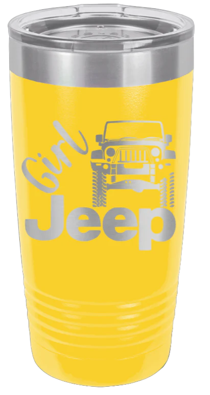 Girl Jeep JK - 20oz Tumbler - Image 17