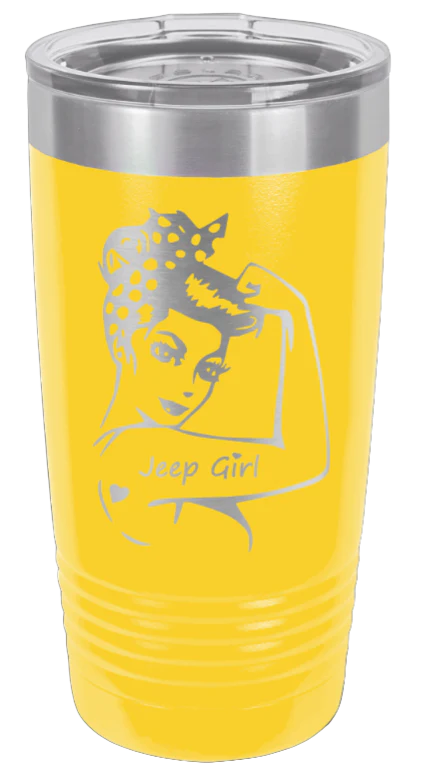 Jeep Girl  - 20oz Tumbler - Image 17