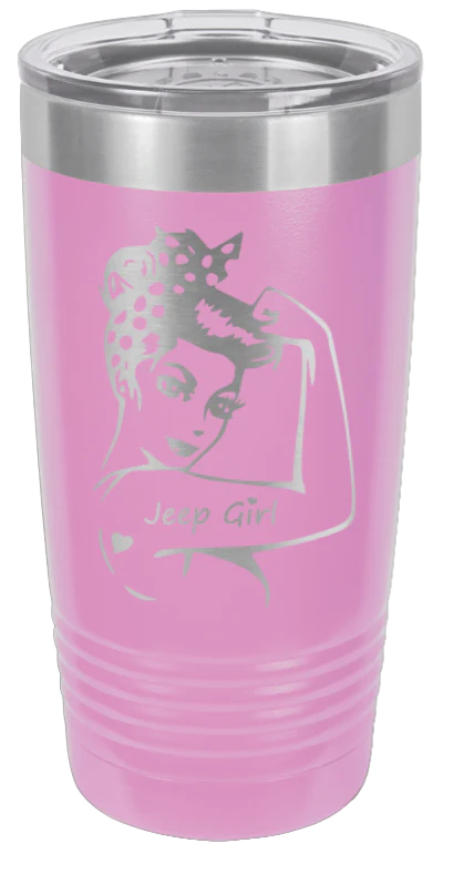 Jeep Girl  - 20oz Tumbler - Image 7