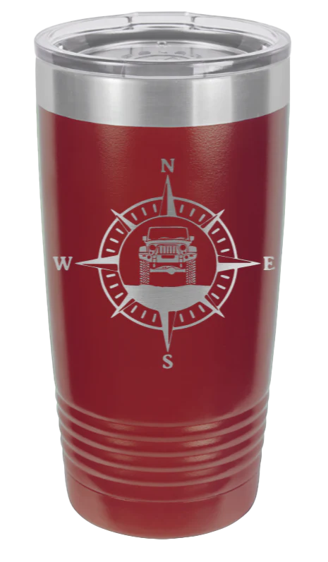 Jeep Compass JK - 20oz Tumbler - Image 8