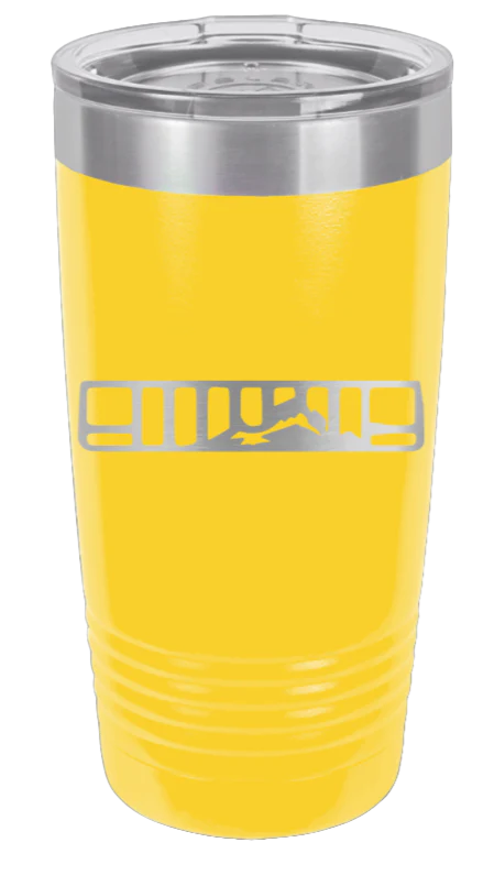 XJ Jeep  Grill  - 20oz Tumbler - Image 17