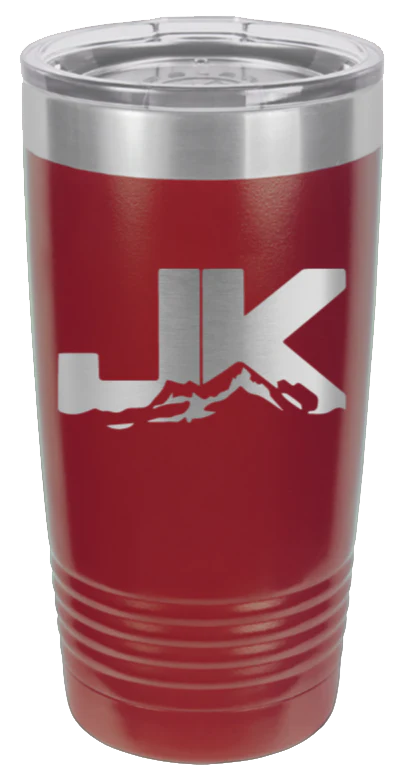 JK Mountain Jeep  - 20oz Tumbler - Image 8