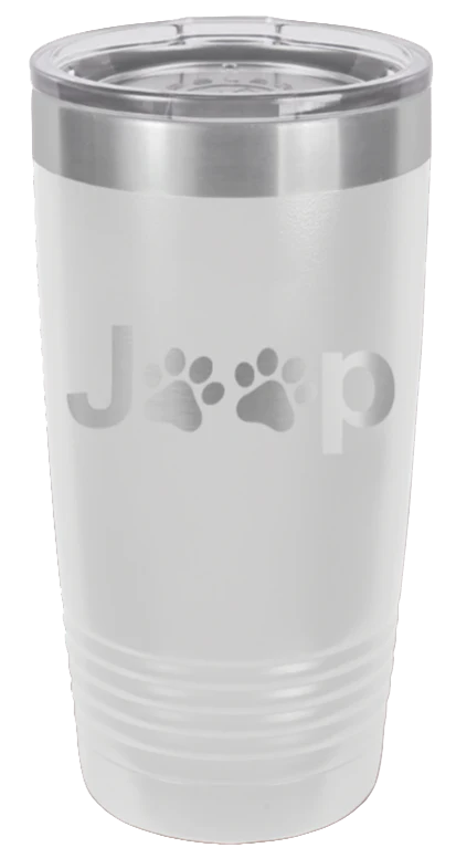 Jeep Paws  - 20oz Tumbler - Image 16