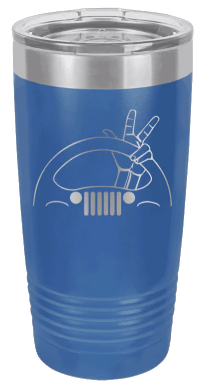 Jeep Wave 2  - 20oz Tumbler - Image 2