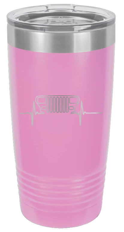 YJ Heartbeat - 20oz Tumbler - Image 7