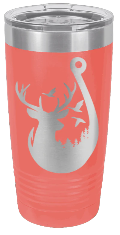 Ducks and Bucks - 20oz Tumbler - Image 3