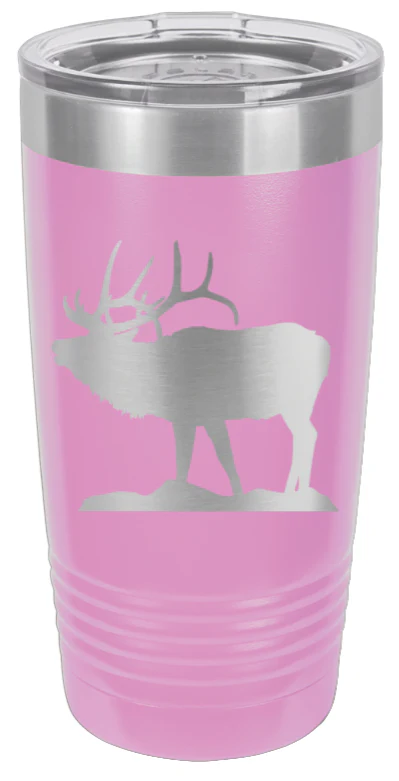 Elk Silhouette  - 20oz Tumbler - Image 7