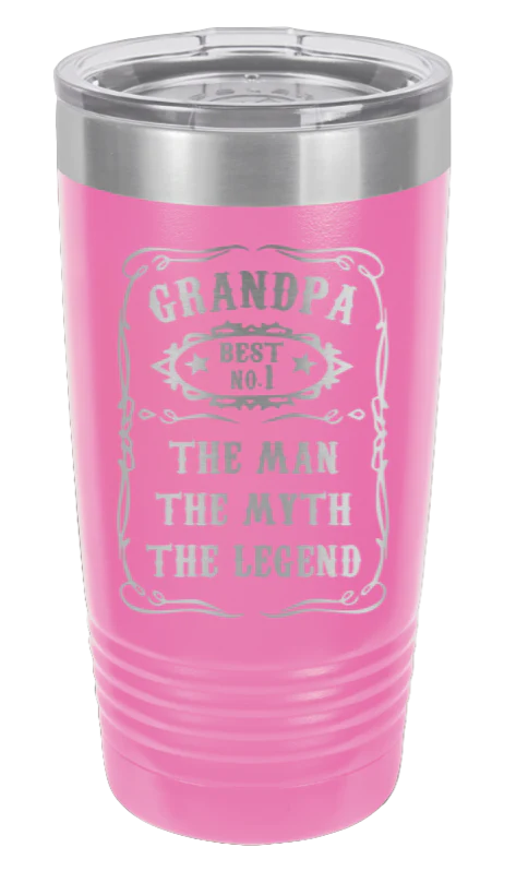 Grandpa The Man, The Myth, The Legend  - 20oz Tumbler - Image 12