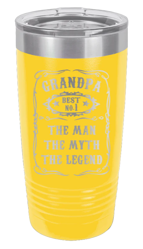 Grandpa The Man, The Myth, The Legend  - 20oz Tumbler - Image 17