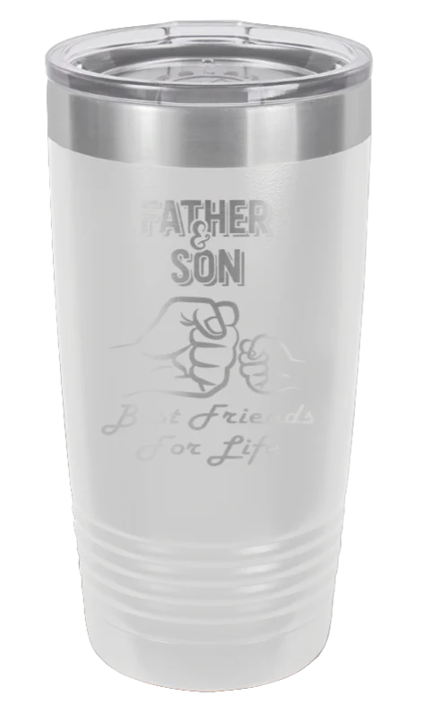 Father & Son Fist Bump  - 20oz Tumbler - Image 16