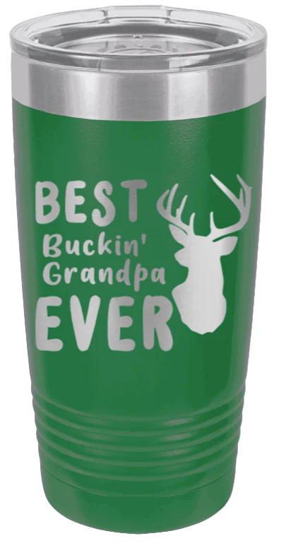 Best Buckin' Grandpa - 20oz Tumbler - Image 5