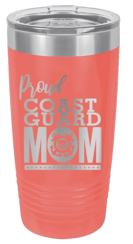 Coast Guard Mom - 20oz Tumbler - Image 3