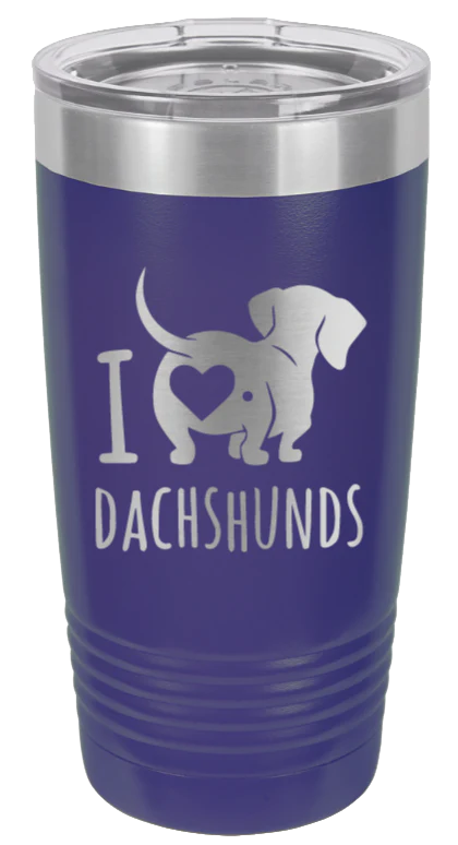 I Love Dachshunds - 20oz Tumbler - Image 13
