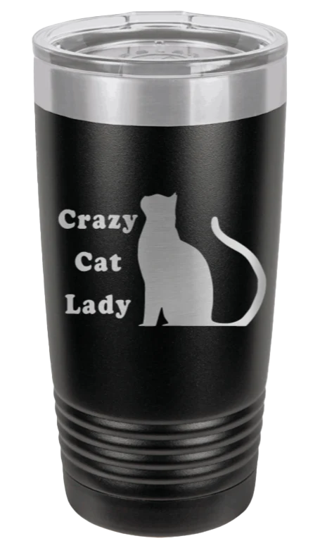 Crazy Cat Lady - 20oz Tumbler