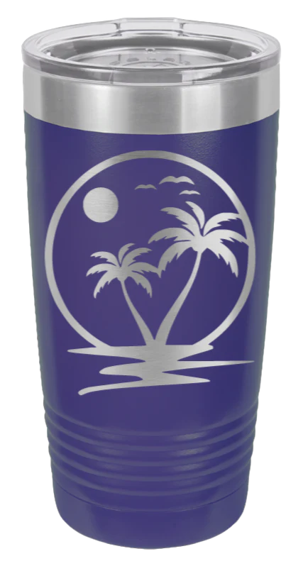 Palm Trees 2 - 20oz Tumbler - Image 13