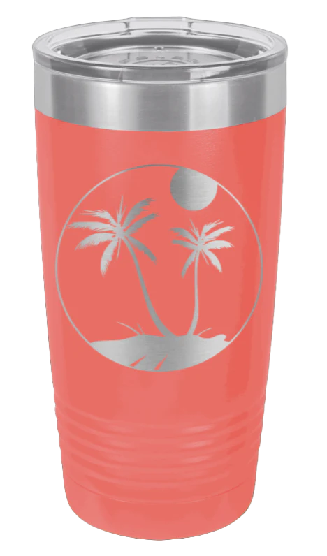 Palm Trees 3 - 20oz Tumbler - Image 3