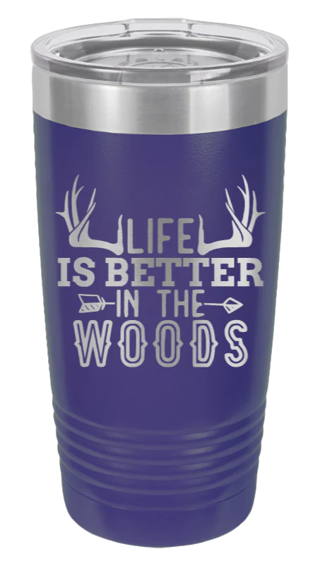 Life Is Better In The Woods - 20oz Tumbler - Image 13