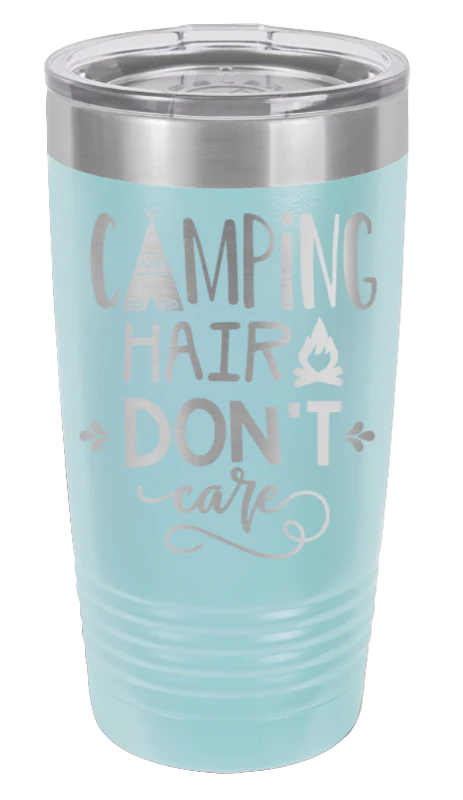 Camping Hair Don't Care - 20oz Tumbler - Image 6