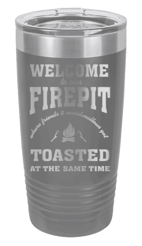 Welcome To Our Firepit - 20oz Tumbler - Image 4