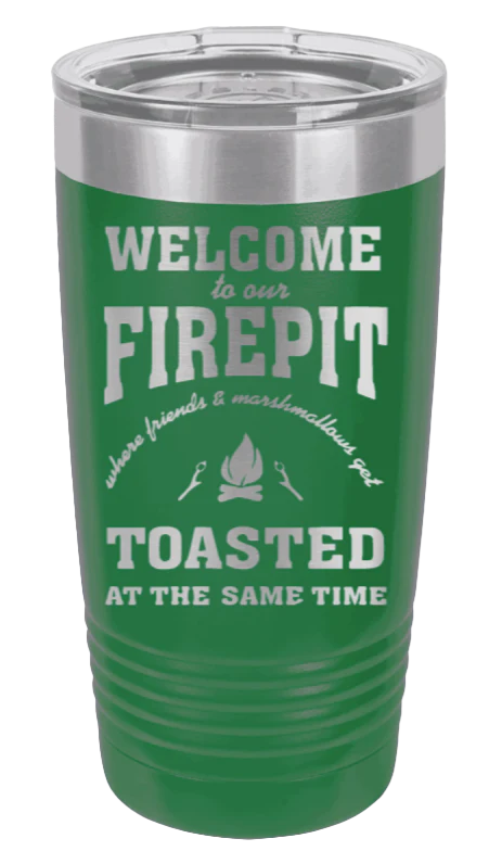 Welcome To Our Firepit - 20oz Tumbler - Image 5