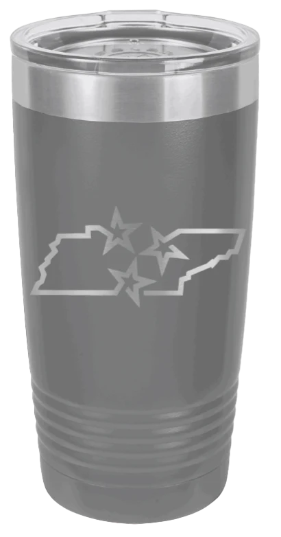 Tennessee Tristar State - 20oz Tumbler - Image 4