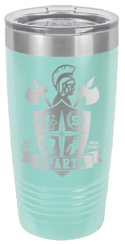 White County High School Sheild|Tennessee - 20oz Tumbler - Image 15