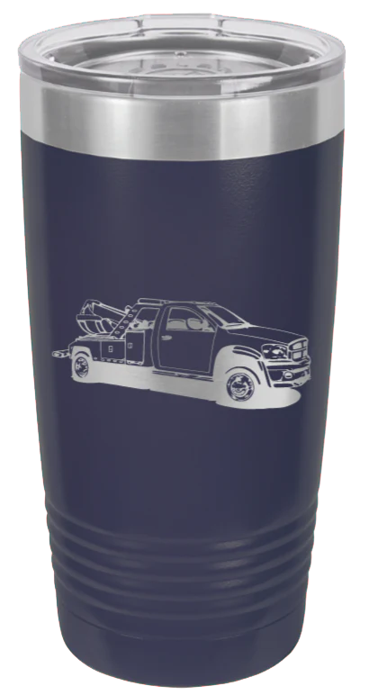 Tow Truck - 20oz Tumbler - Image 9