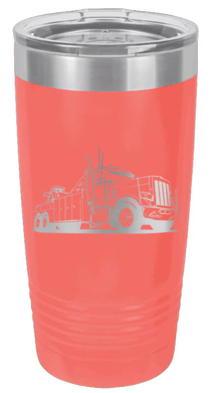 Tow Truck 2 - 20oz Tumbler - Image 3