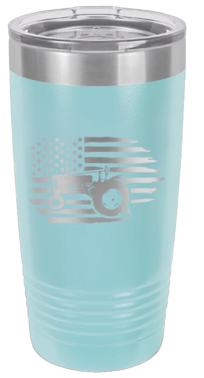 Tractor Flag 2 - 20oz Tumbler - Image 6