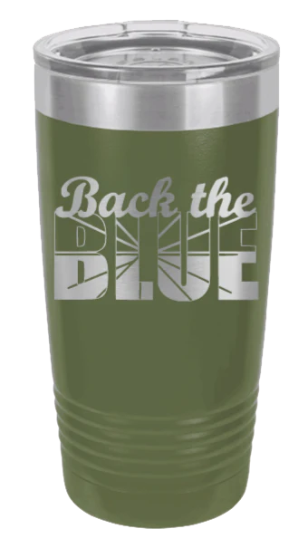 Back The Blue - 20oz Tumbler - Image 10