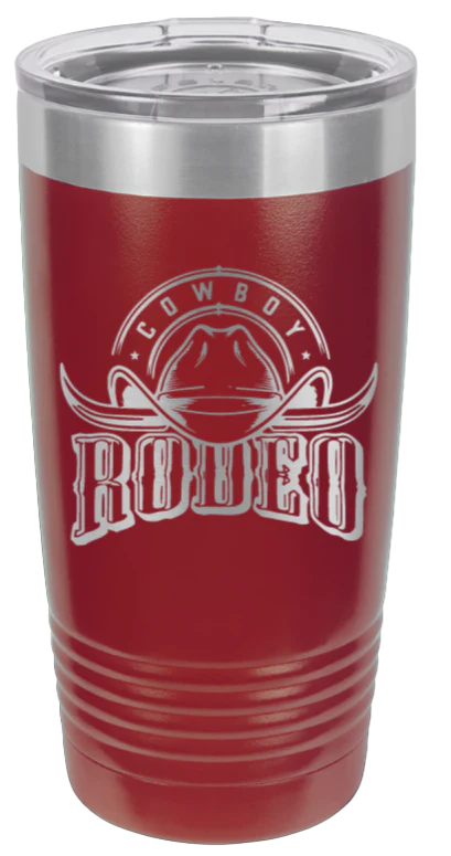 Rodeo Cowboy - 20oz Tumbler - Image 8