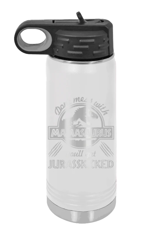 You'll Get Your Jurasskicked - 20oz Water Bottle Laser Engraved - Image 15