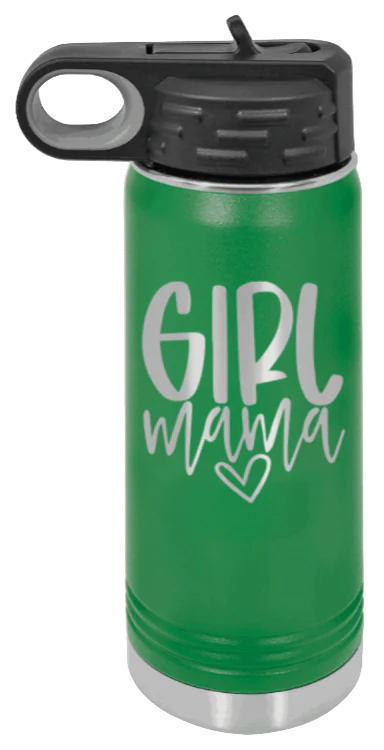 Girl Mama - 20oz Water Bottle Laser Engraved - Image 5