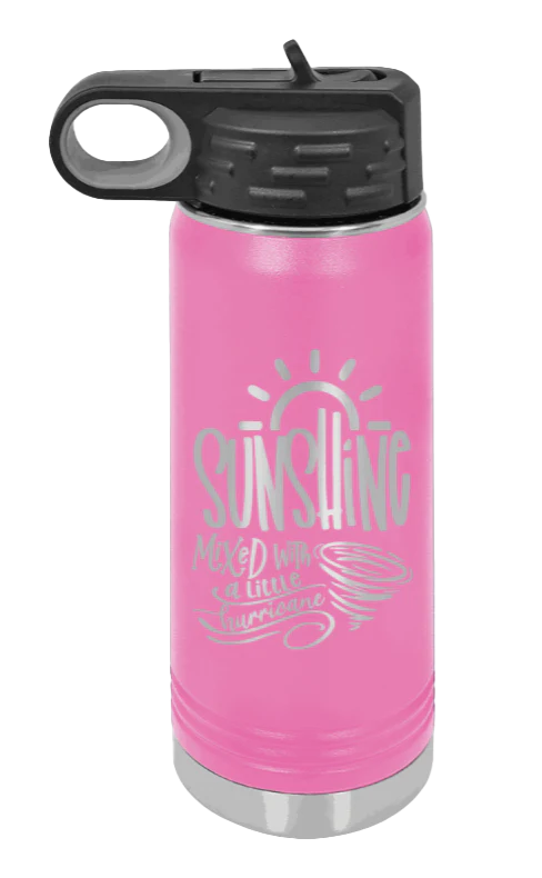 Sunshine Mixed With Hurricane - 20oz Mug Laser Engraved - Image 12