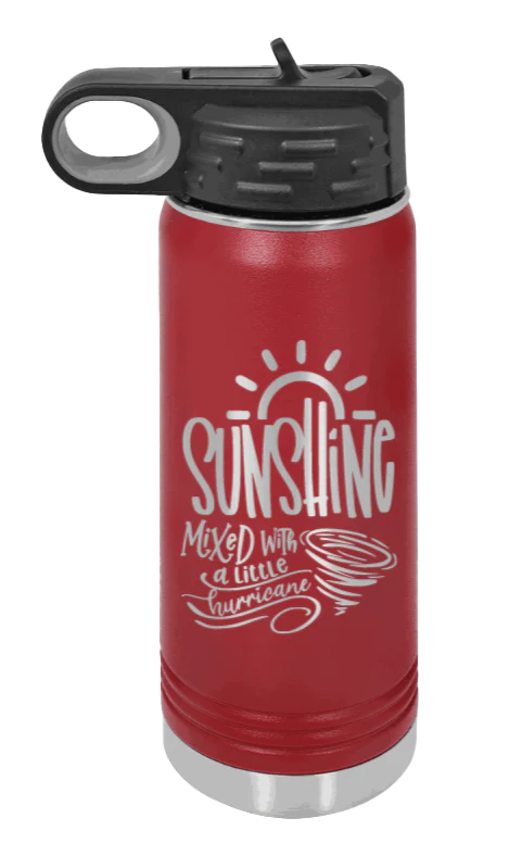 Sunshine Mixed With Hurricane - 20oz Mug Laser Engraved - Image 8