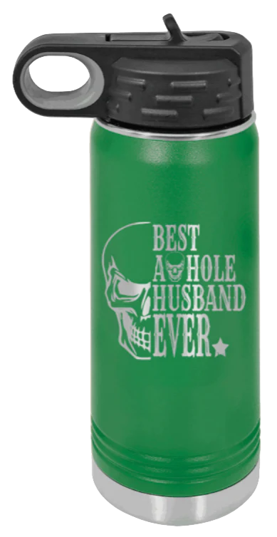 Best Asshole Husband - 20oz Mug Laser Engraved - Image 5