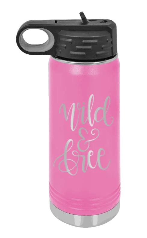 Wild & Free - 20oz Mug Laser Engraved - Image 12