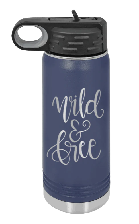 Wild & Free - 20oz Mug Laser Engraved - Image 9